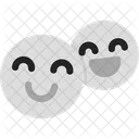 Gluck Freude Zufriedenheit Symbol