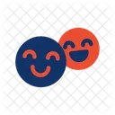 Gluck Freude Zufriedenheit Symbol