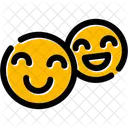 Gluck Freude Zufriedenheit Symbol