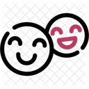 Gluck Freude Zufriedenheit Symbol