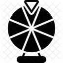 Gluck Rad Lotterie Symbol