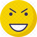 Glucklich Nickend Emoticons Symbol