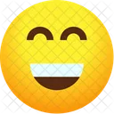 Glucklich Emoji Emotionen Icon