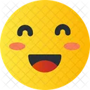 Glucklich Smiley Avatar Symbol