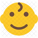 Glucklich Baby Smiley Symbol