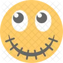 Glucklich Uberrascht Emoticon Symbol