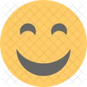 Glucklich Uberrascht Emoticon Symbol