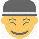 Glucklich Uberrascht Emoji Symbol