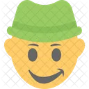 Glucklich Uberrascht Emoji Symbol