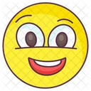 Gluckliches Emoji Glucklicher Ausdruck Emotag Symbol