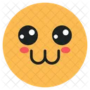 Glückliches Emoji  Symbol