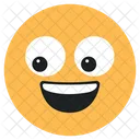 Glückliches Emoji  Symbol