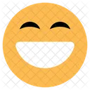 Glückliches Emoji  Symbol