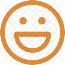 Glucklich Anbetend Lachend Symbol