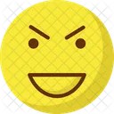 Glucklich Nickend Emoticons Symbol
