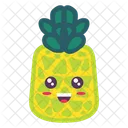 Glückliche Ananas  Symbol