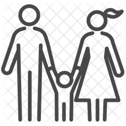Glückliche Familie  Symbol