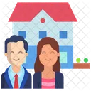 Glückliche Familie  Symbol