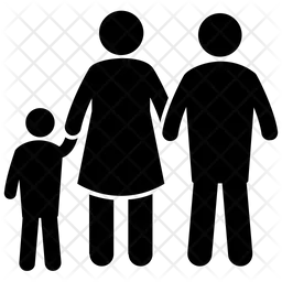 Glückliche Familie  Symbol