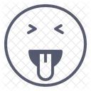 Glückliche Zunge  Symbol
