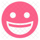 Rosa Glyphe Glucklich Symbol