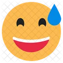 Glückliches Emoji  Symbol