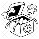 Verlosung Hund Haustier Symbol