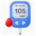 Glucometer Medical Apparatus Icon