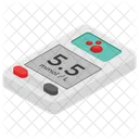 Glucometer Glucose Meter Sugar Measuring Tool Icon