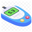 Glucometer Sugar Test Glucose Monitoring Icon