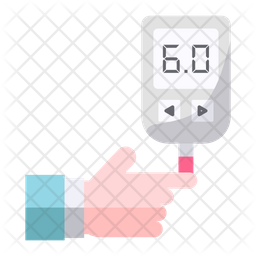 Glucometer Icon - Download in Flat Style