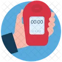 Glucometer Blood Test Medical Device Icon