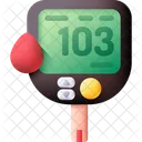 Glucometer Sugar Test Diabetes Icon