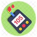 Glucometer Sugar Test Machine Blood Checker Icon