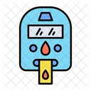 Sugar Test Diabetes Glucose Meter Icon