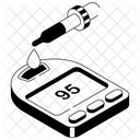 Glucometre Sang Glucose Icône
