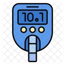 Medical Device Diabetes Glucose Meter Icon