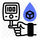 Glucose Meter Blood Test Glucometer Icon
