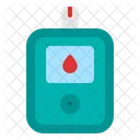 Glucose Meter Glucose Sugar Blood Level Icon