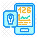 Glucose Monitor Wearable Icon