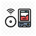 Glucose Monitor Wearable Icon