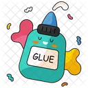 Liquid Glue Kid And Baby Handcraft Icon