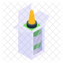 Glue Bottle Glue Box Stationery Icon