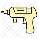 Glue Gun Color Shadow Line Icon Icon
