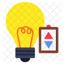 Gluhbirne Gluhbirne Innovation Icon