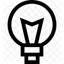 Gluhbirne Wechselstrom Audiobuchse Symbol