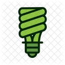 Gluhbirne Energie Grun Symbol