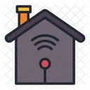 Gluhbirne Smart Home Smarthaus Symbol