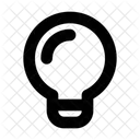 Die Glühbirne  Symbol