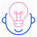 Glühbirnenkopf  Symbol